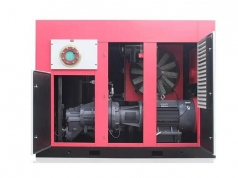 雙螺桿空壓機兩級壓縮永磁變頻螺桿式空壓機